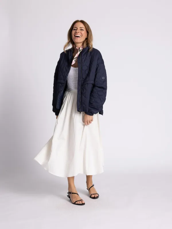 Jacke Wellenstepp Shiny Ripstop